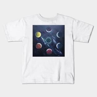 chakra cosmos Kids T-Shirt